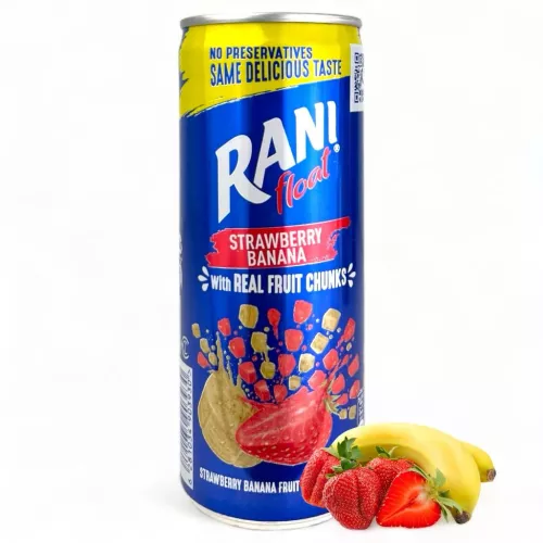 Rani Float Strawberry & Banana 24x235ml